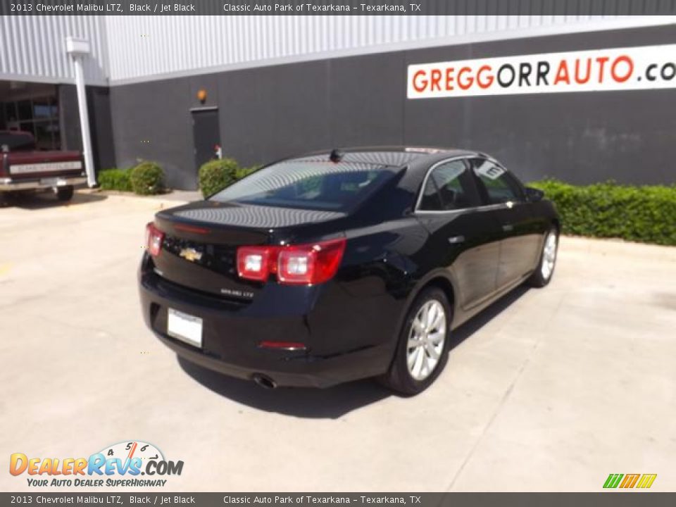 2013 Chevrolet Malibu LTZ Black / Jet Black Photo #3