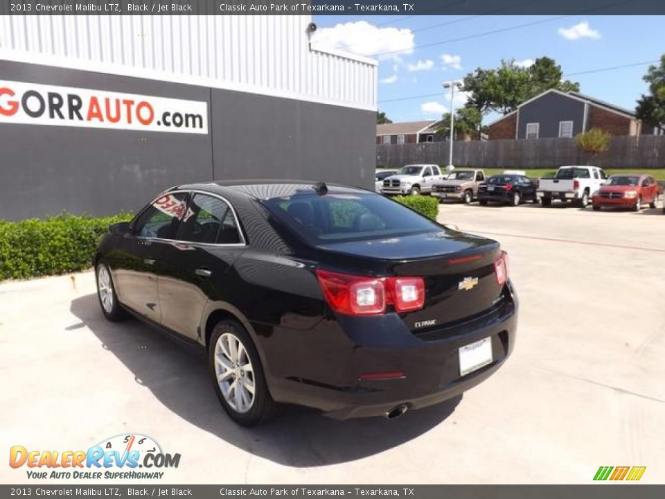 2013 Chevrolet Malibu LTZ Black / Jet Black Photo #4