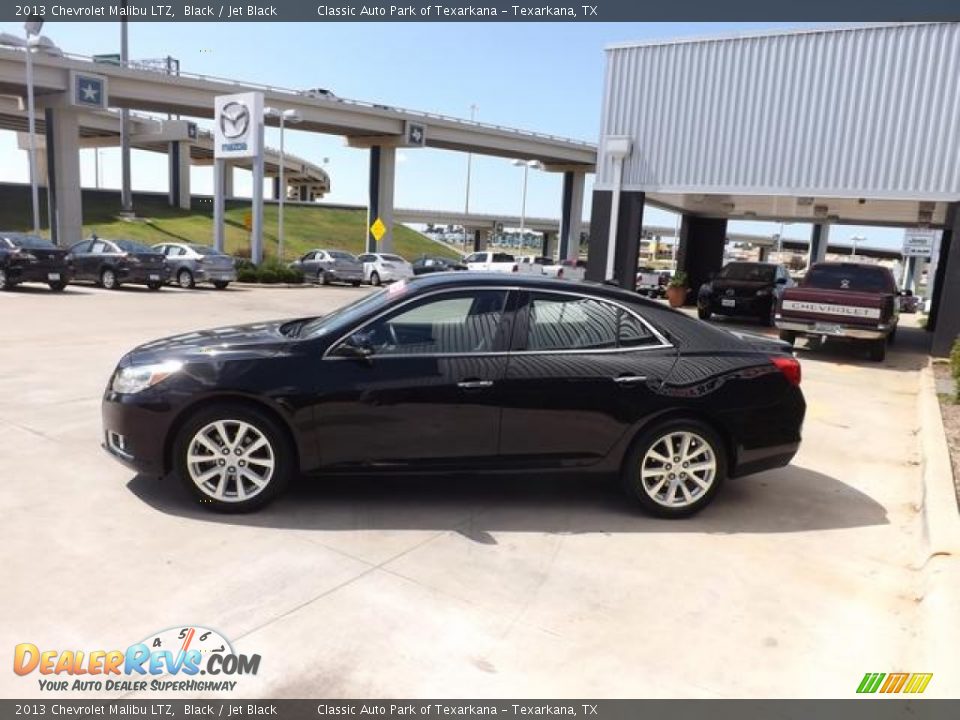 2013 Chevrolet Malibu LTZ Black / Jet Black Photo #6