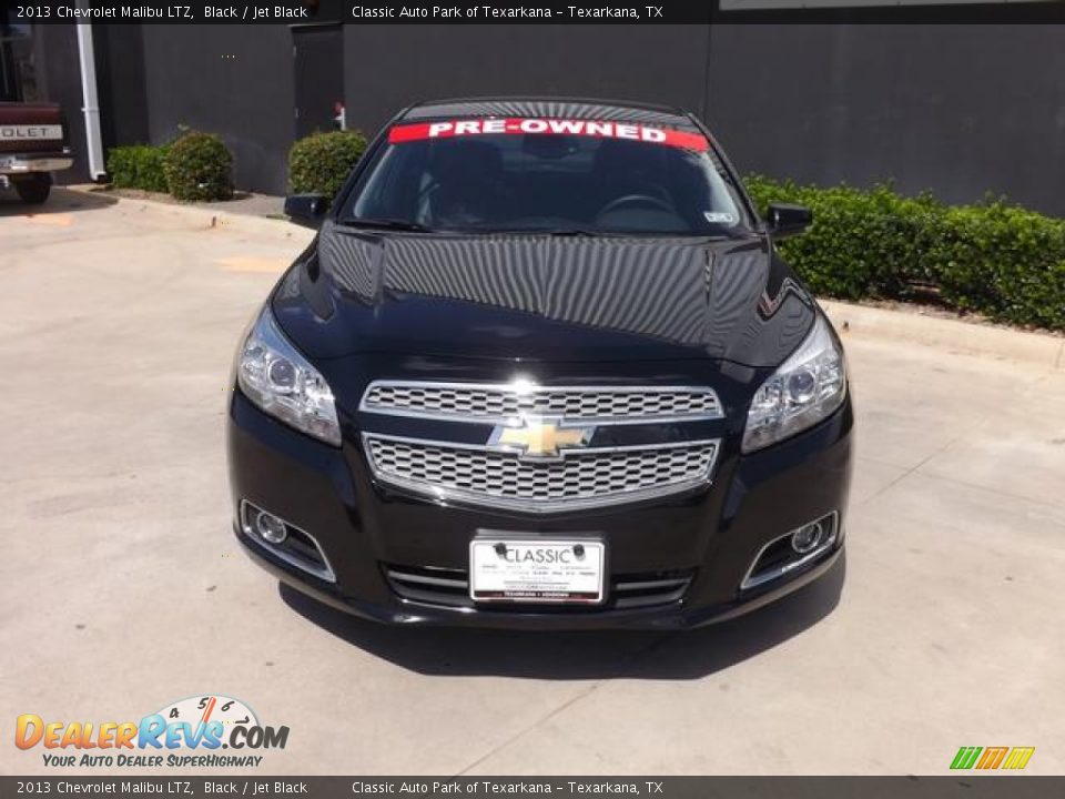 2013 Chevrolet Malibu LTZ Black / Jet Black Photo #7