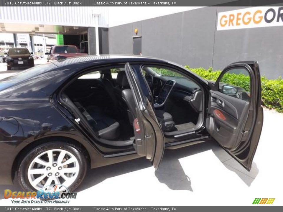 2013 Chevrolet Malibu LTZ Black / Jet Black Photo #9