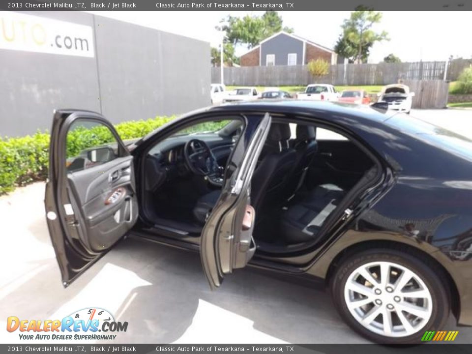 2013 Chevrolet Malibu LTZ Black / Jet Black Photo #10