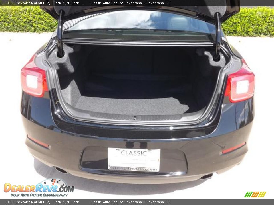 2013 Chevrolet Malibu LTZ Black / Jet Black Photo #11