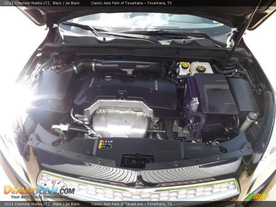 2013 Chevrolet Malibu LTZ Black / Jet Black Photo #12