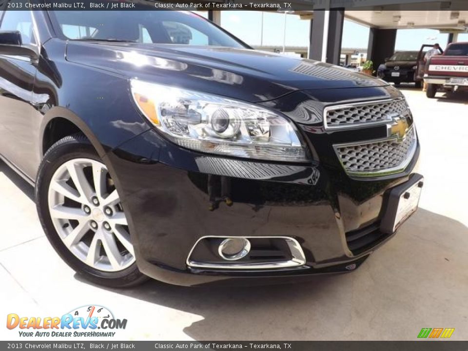 2013 Chevrolet Malibu LTZ Black / Jet Black Photo #13