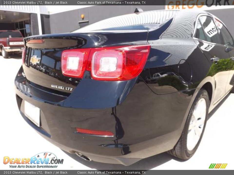 2013 Chevrolet Malibu LTZ Black / Jet Black Photo #14