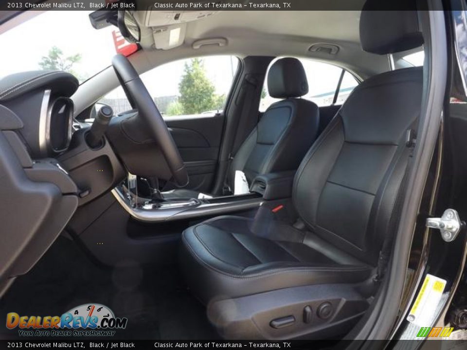 2013 Chevrolet Malibu LTZ Black / Jet Black Photo #21