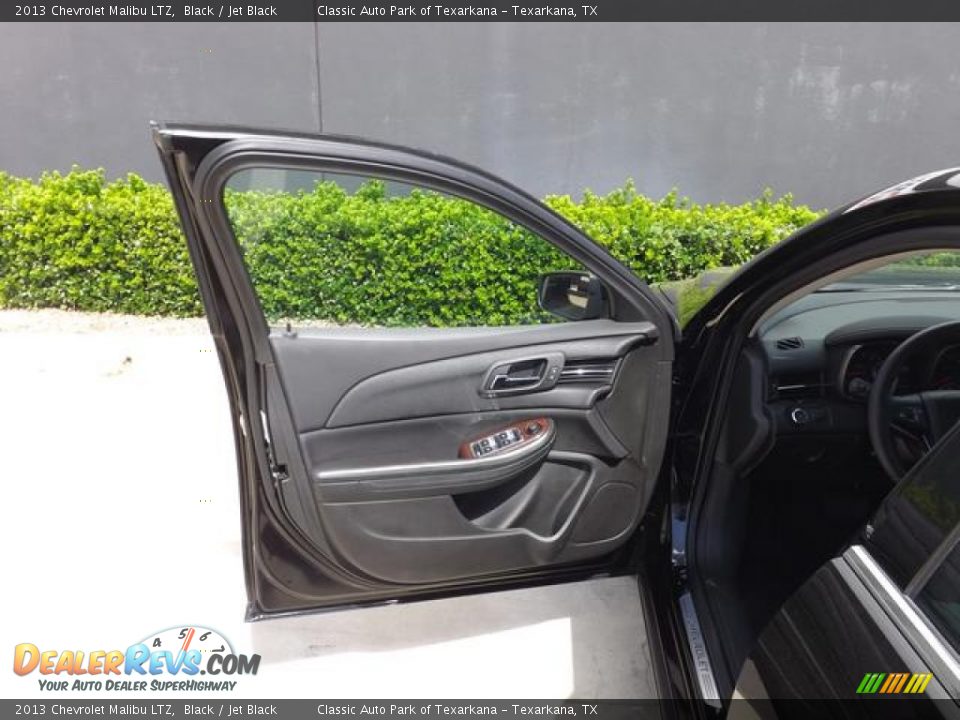 2013 Chevrolet Malibu LTZ Black / Jet Black Photo #24
