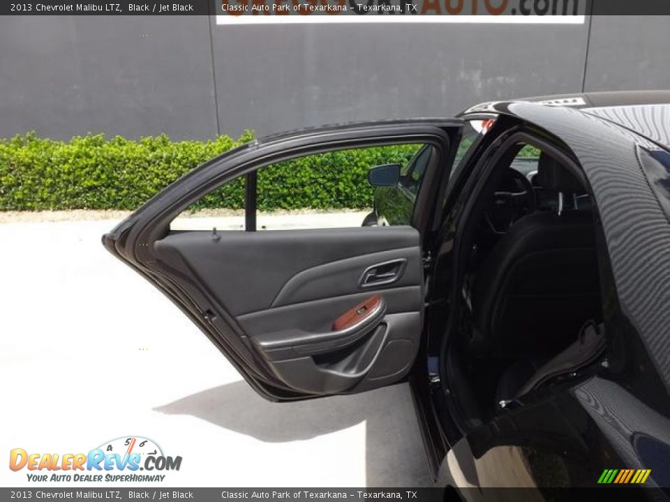 2013 Chevrolet Malibu LTZ Black / Jet Black Photo #26