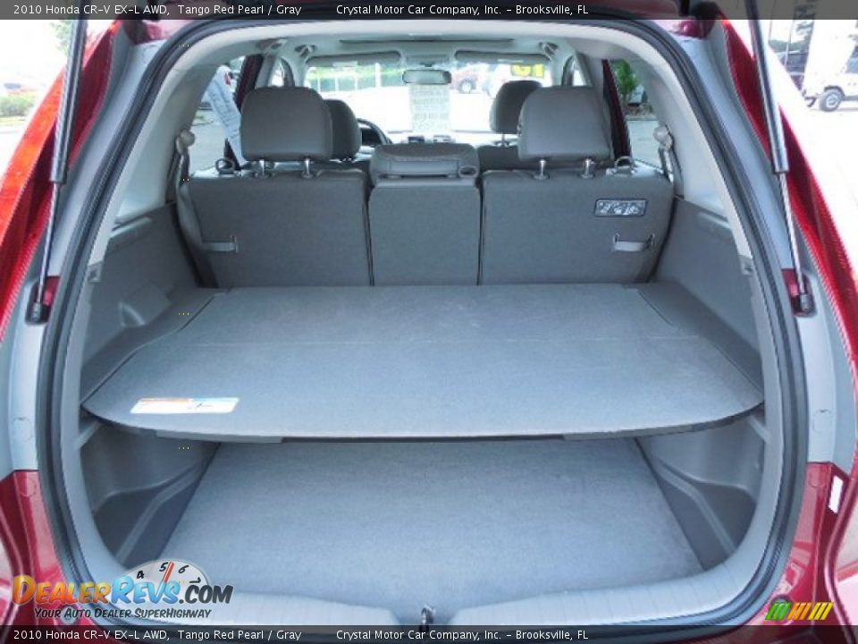 2010 Honda CR-V EX-L AWD Tango Red Pearl / Gray Photo #7