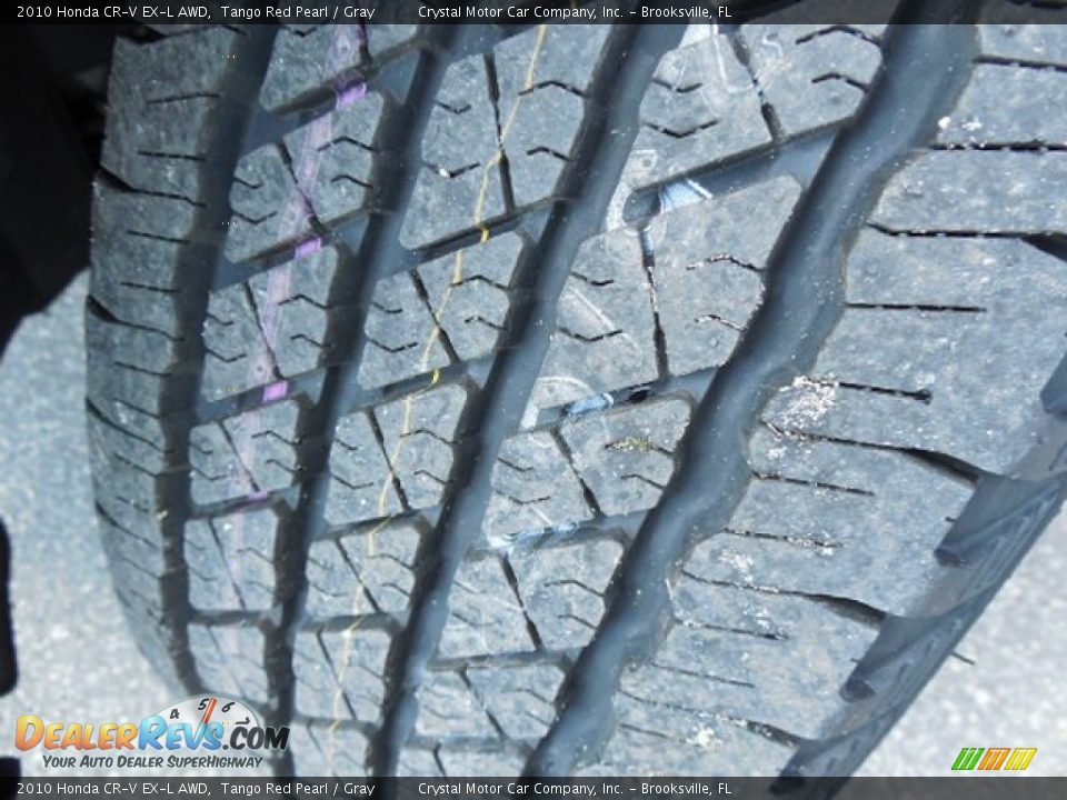 2010 Honda CR-V EX-L AWD Tango Red Pearl / Gray Photo #16