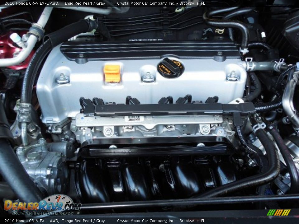 2010 Honda CR-V EX-L AWD Tango Red Pearl / Gray Photo #17