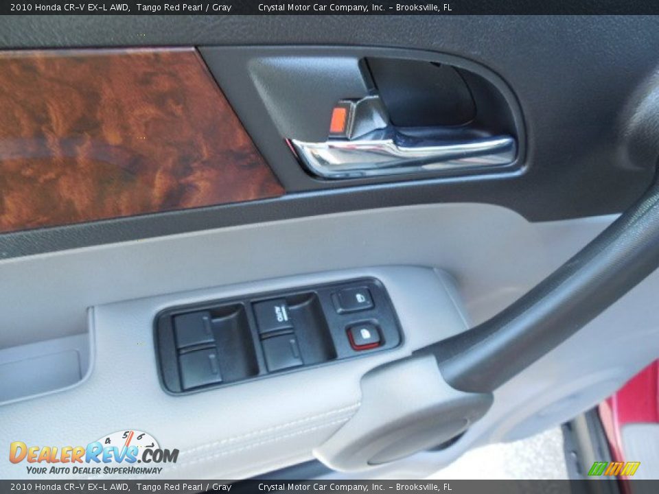 2010 Honda CR-V EX-L AWD Tango Red Pearl / Gray Photo #18