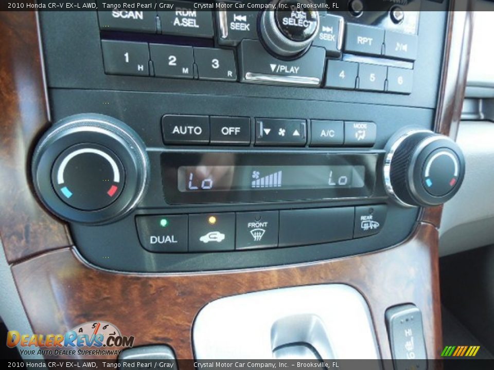 2010 Honda CR-V EX-L AWD Tango Red Pearl / Gray Photo #21