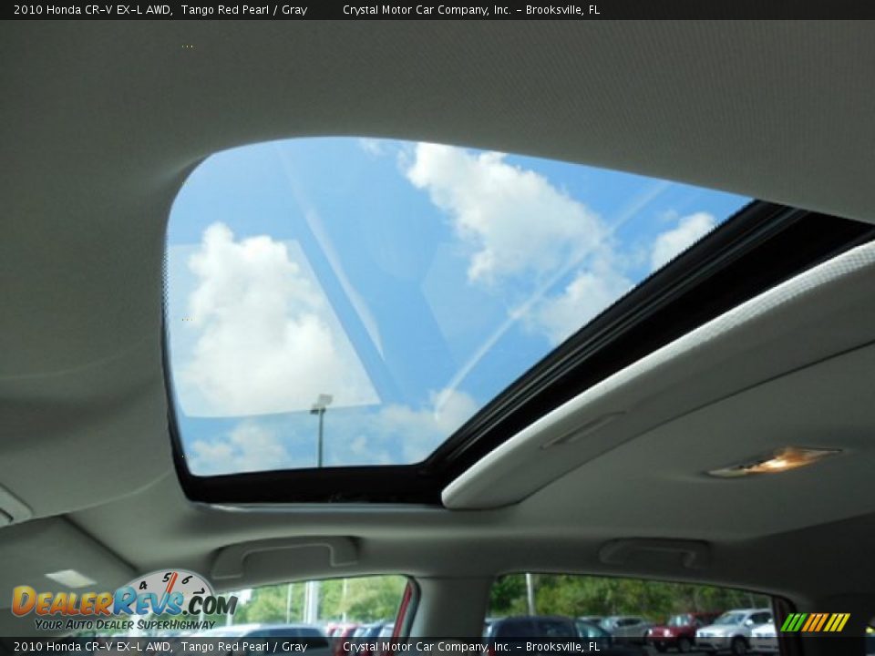 2010 Honda CR-V EX-L AWD Tango Red Pearl / Gray Photo #22