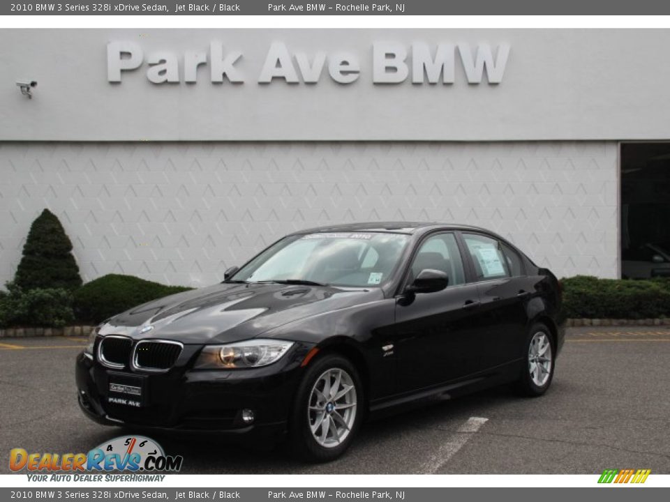 2010 BMW 3 Series 328i xDrive Sedan Jet Black / Black Photo #1