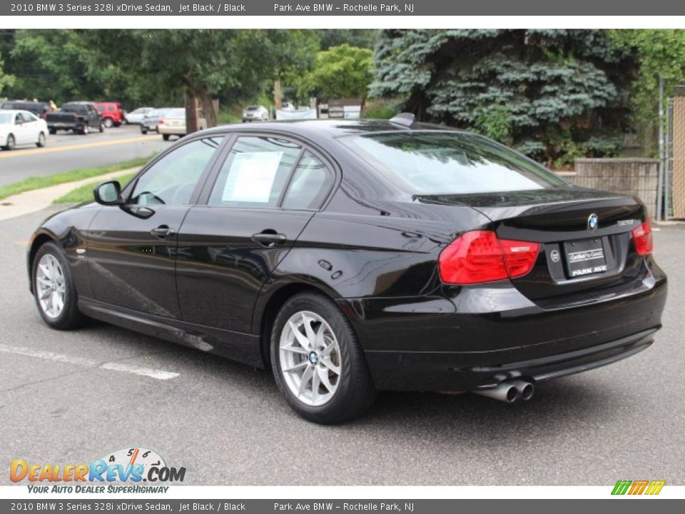 2010 BMW 3 Series 328i xDrive Sedan Jet Black / Black Photo #7