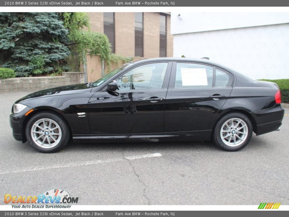 2010 BMW 3 Series 328i xDrive Sedan Jet Black / Black Photo #8