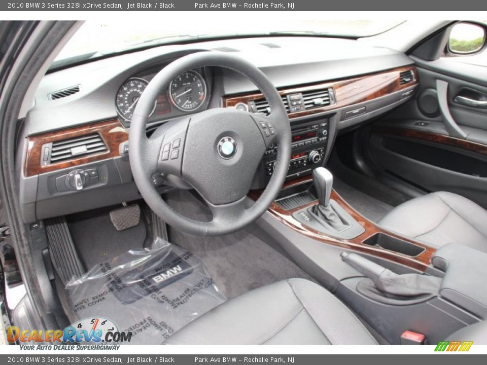 2010 BMW 3 Series 328i xDrive Sedan Jet Black / Black Photo #10