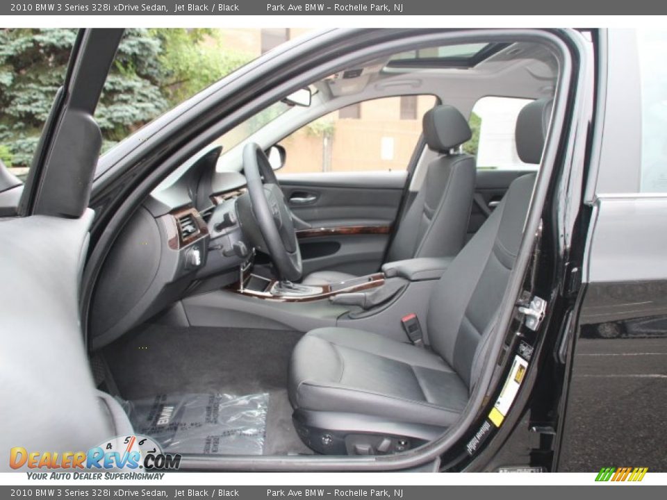 2010 BMW 3 Series 328i xDrive Sedan Jet Black / Black Photo #11