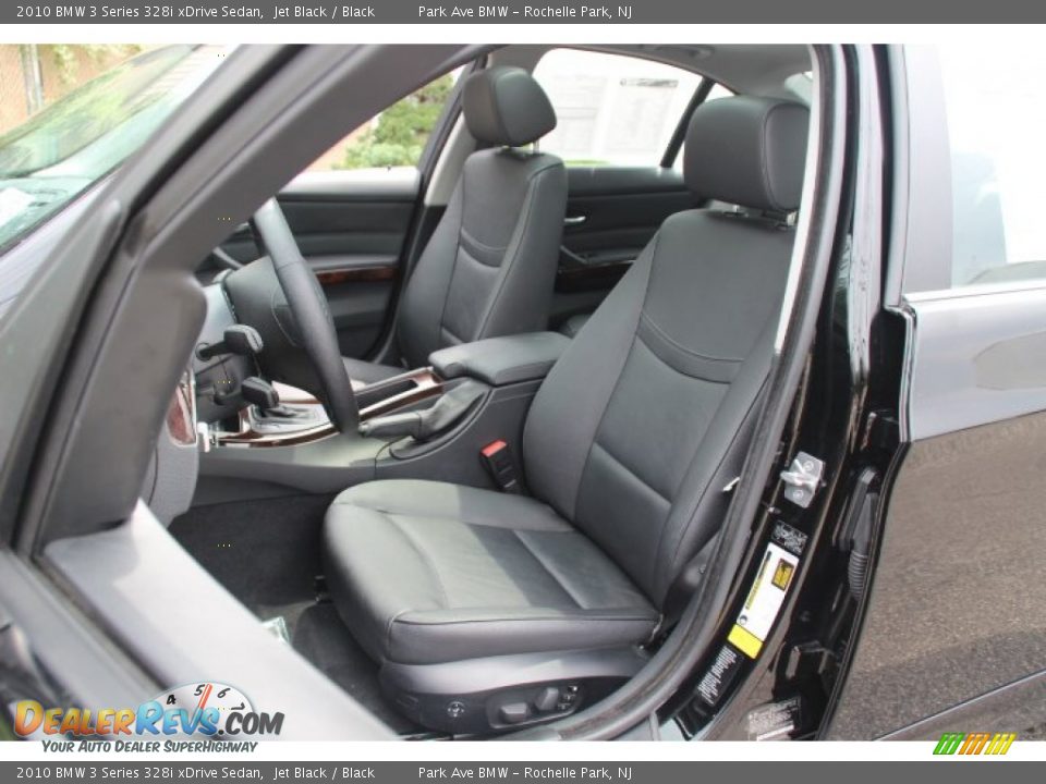 2010 BMW 3 Series 328i xDrive Sedan Jet Black / Black Photo #12