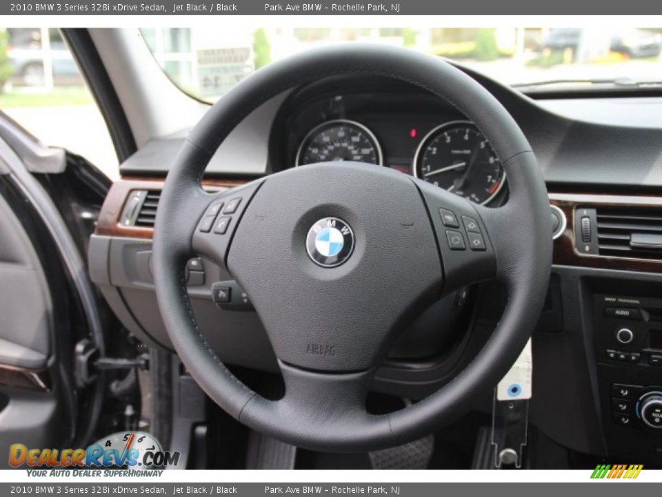 2010 BMW 3 Series 328i xDrive Sedan Jet Black / Black Photo #16