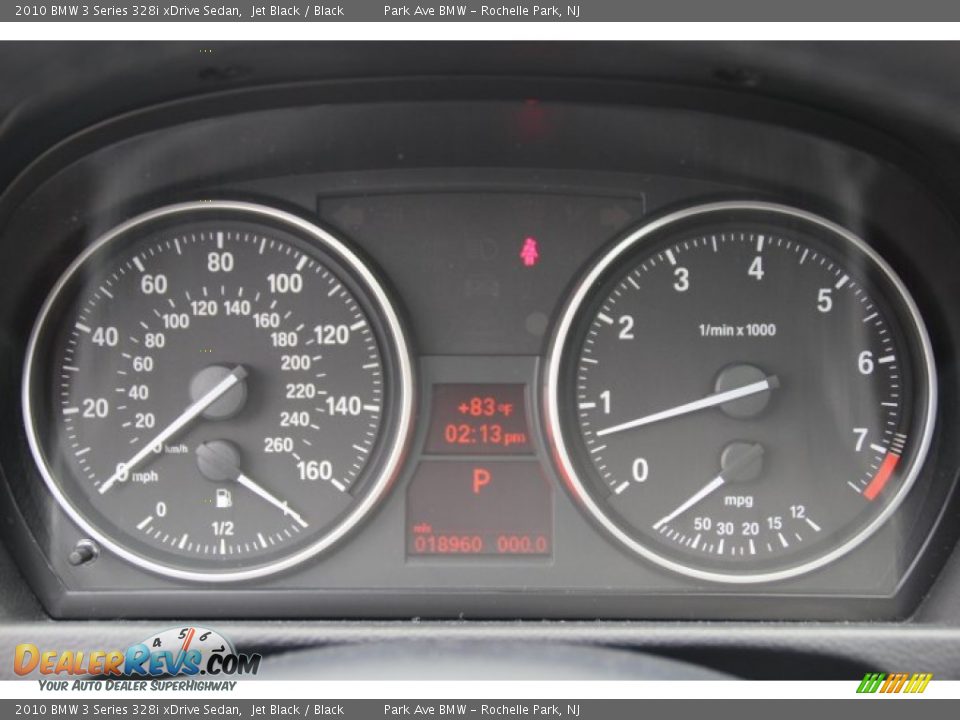2010 BMW 3 Series 328i xDrive Sedan Jet Black / Black Photo #19