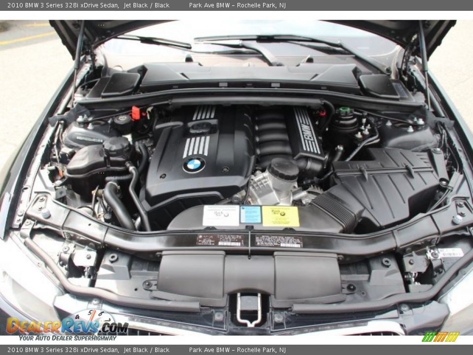 2010 BMW 3 Series 328i xDrive Sedan Jet Black / Black Photo #29