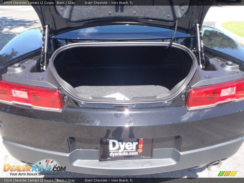 2014 Chevrolet Camaro LS Coupe Black / Gray Photo #5