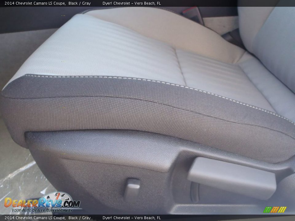 2014 Chevrolet Camaro LS Coupe Black / Gray Photo #11