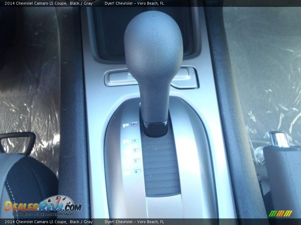 2014 Chevrolet Camaro LS Coupe Black / Gray Photo #15