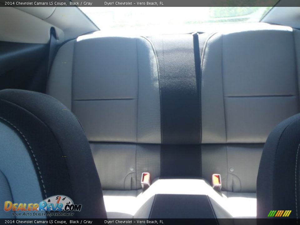 2014 Chevrolet Camaro LS Coupe Black / Gray Photo #17