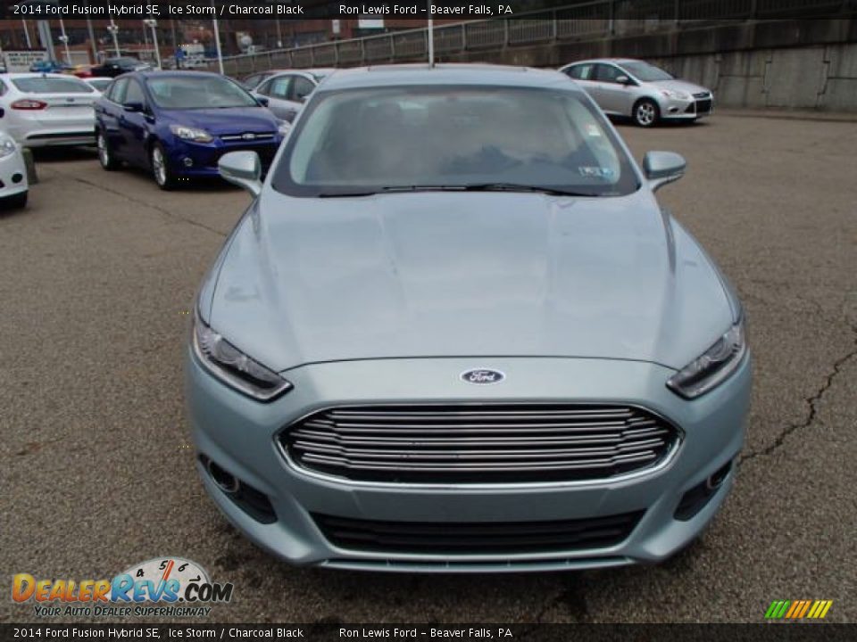Ice Storm 2014 Ford Fusion Hybrid SE Photo #3