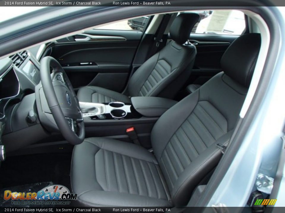 Front Seat of 2014 Ford Fusion Hybrid SE Photo #10