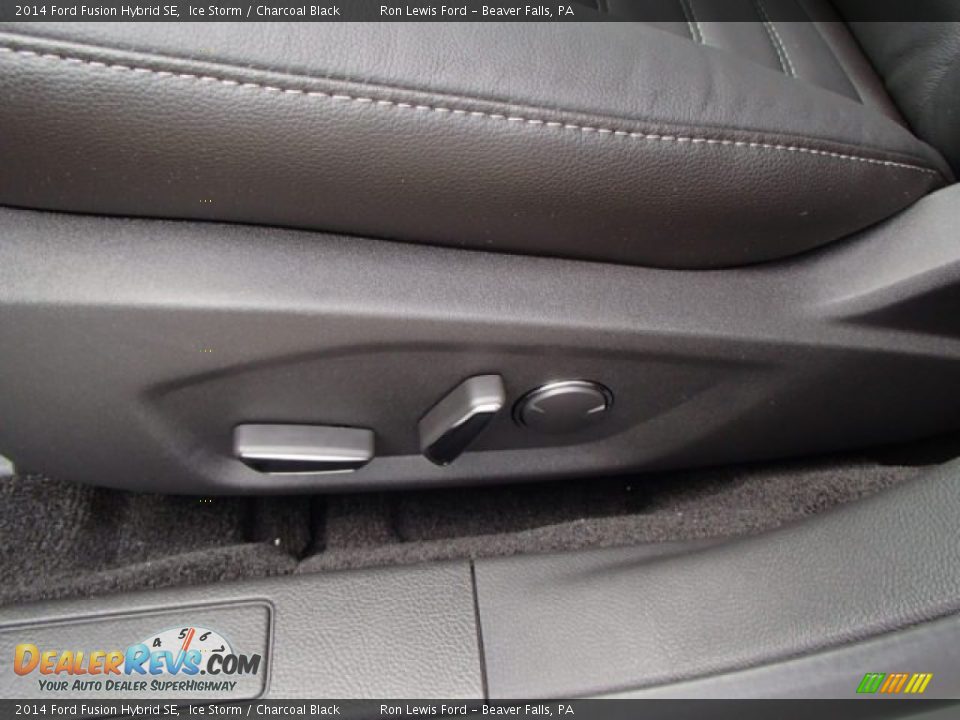 2014 Ford Fusion Hybrid SE Ice Storm / Charcoal Black Photo #14