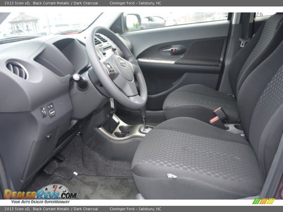 2013 Scion xD Black Currant Metallic / Dark Charcoal Photo #5