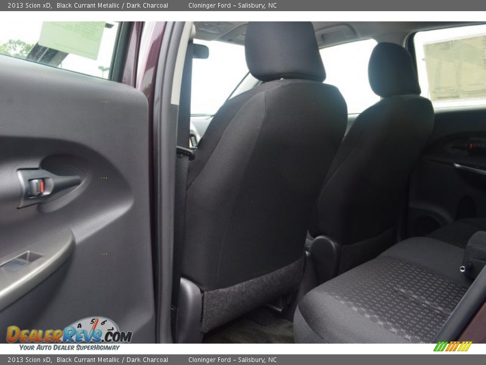 2013 Scion xD Black Currant Metallic / Dark Charcoal Photo #7