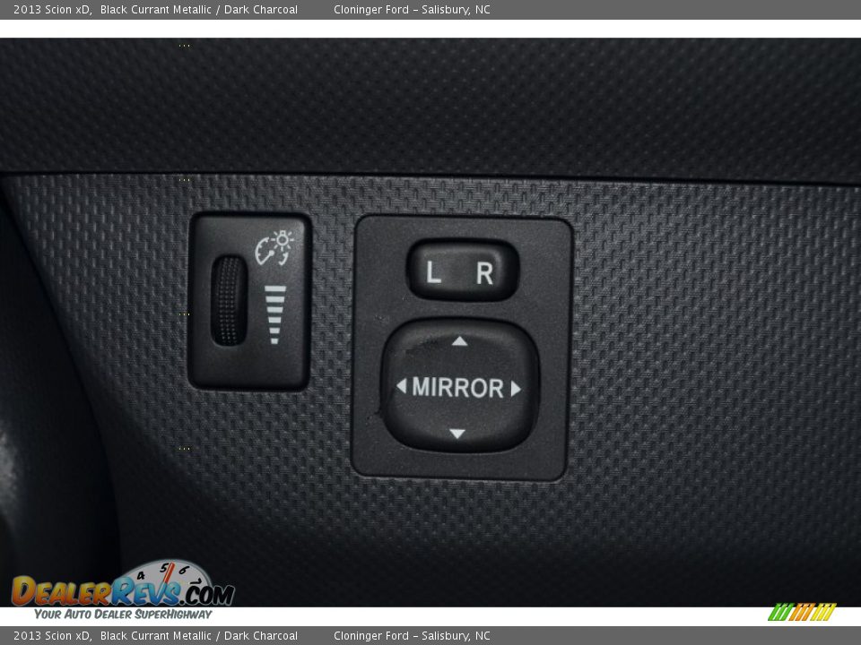 2013 Scion xD Black Currant Metallic / Dark Charcoal Photo #16