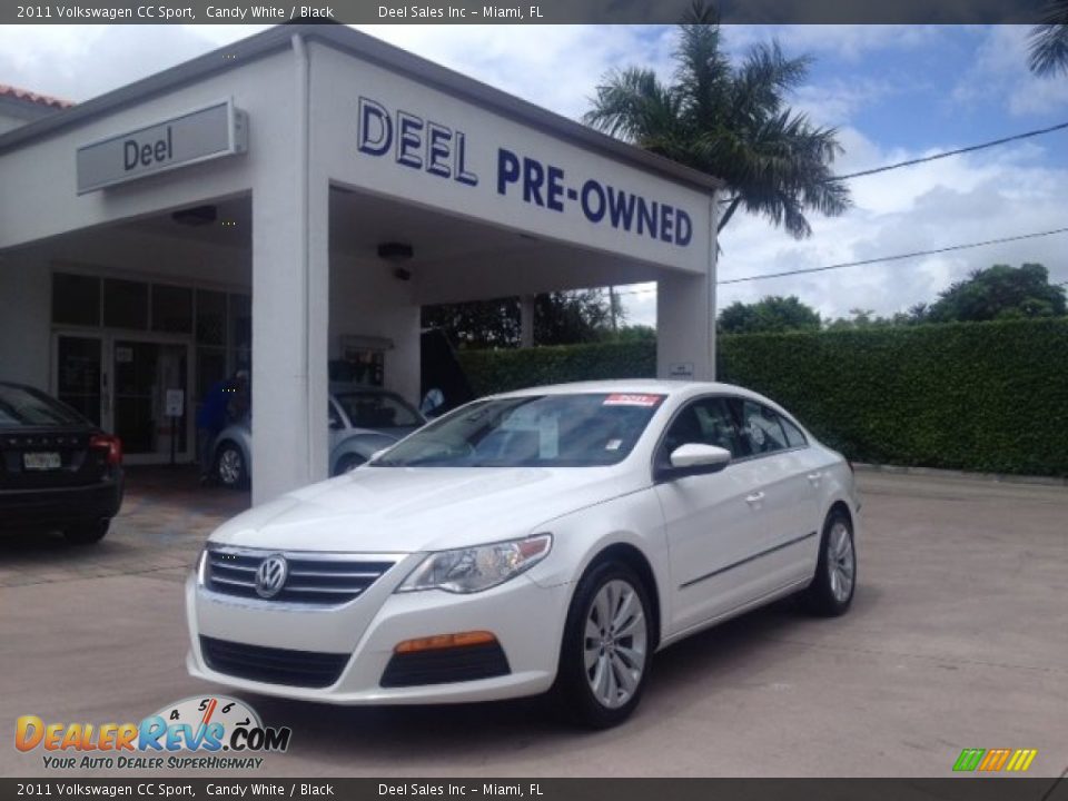 2011 Volkswagen CC Sport Candy White / Black Photo #1