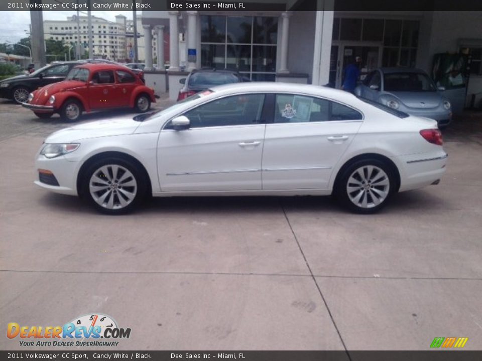 2011 Volkswagen CC Sport Candy White / Black Photo #2