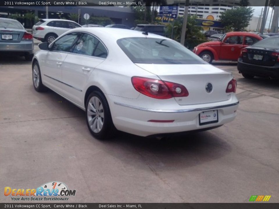 2011 Volkswagen CC Sport Candy White / Black Photo #3