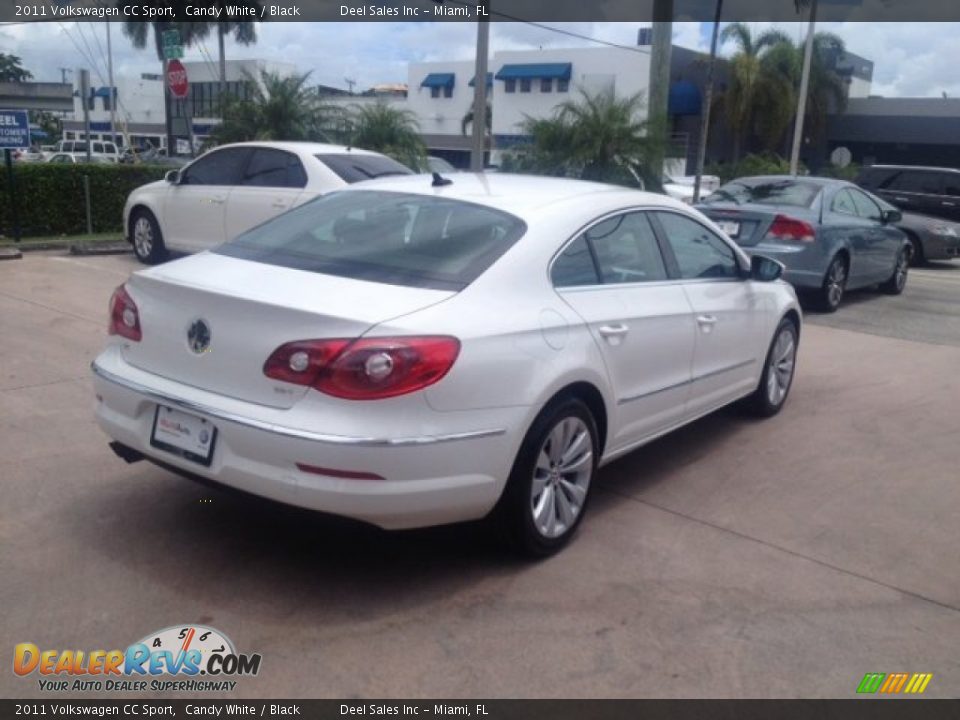 2011 Volkswagen CC Sport Candy White / Black Photo #5