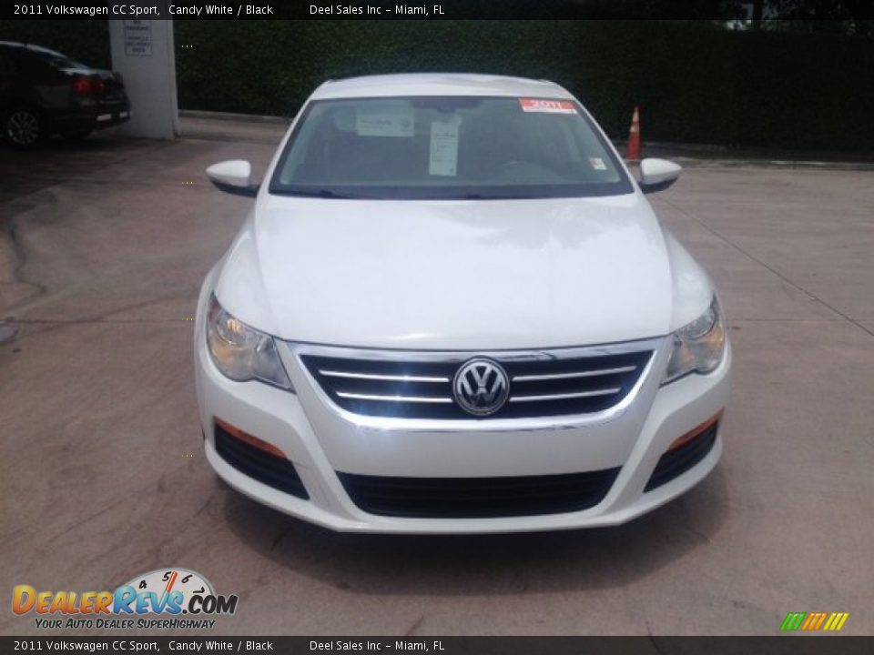 2011 Volkswagen CC Sport Candy White / Black Photo #8