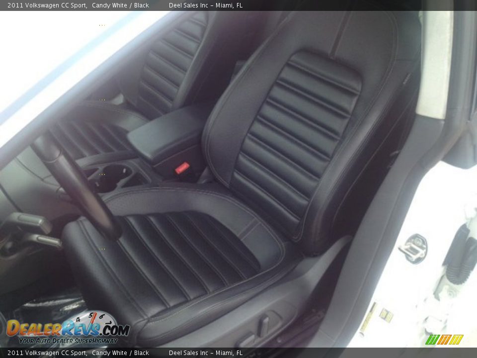 2011 Volkswagen CC Sport Candy White / Black Photo #9