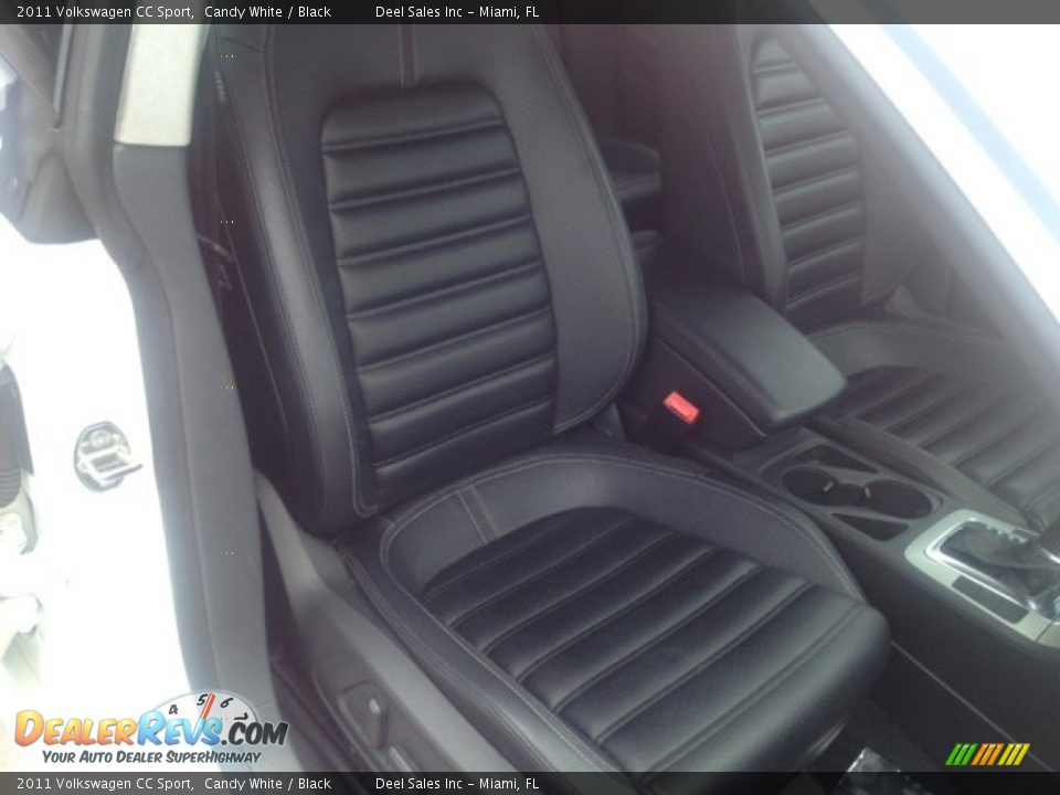2011 Volkswagen CC Sport Candy White / Black Photo #10