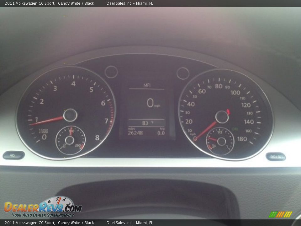 2011 Volkswagen CC Sport Candy White / Black Photo #15