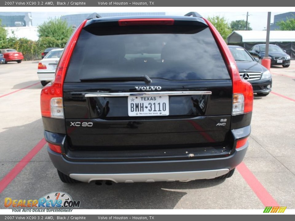 2007 Volvo XC90 3.2 AWD Black / Graphite Photo #8