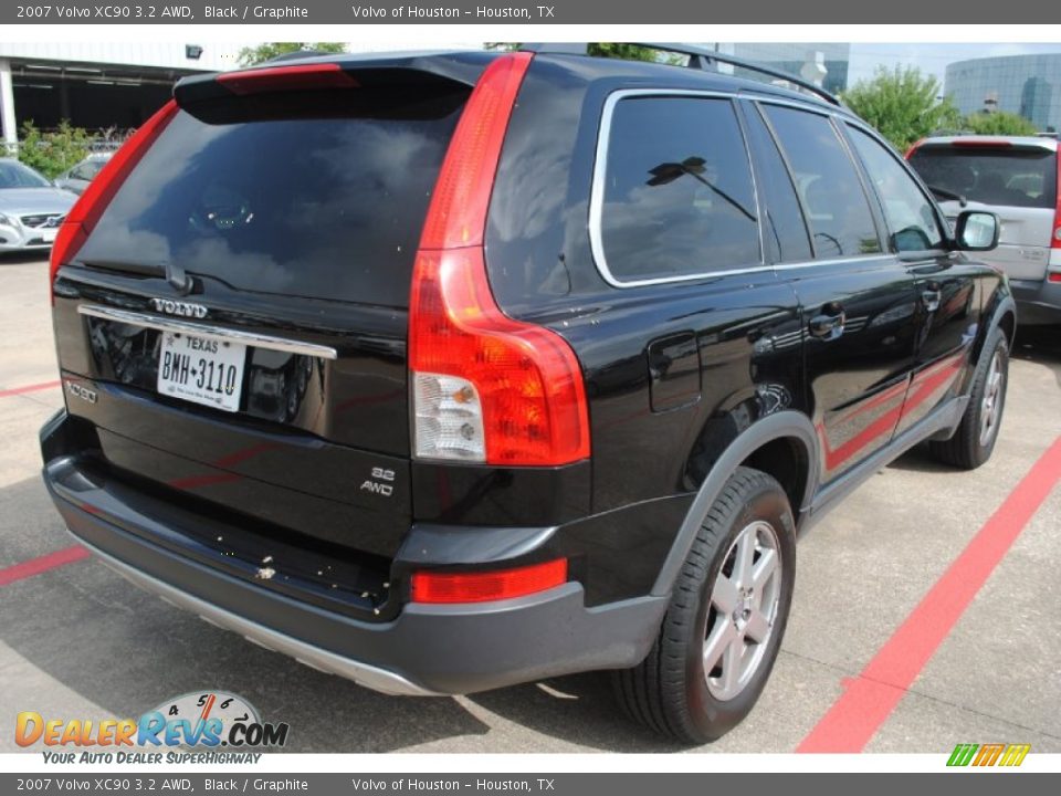 2007 Volvo XC90 3.2 AWD Black / Graphite Photo #9