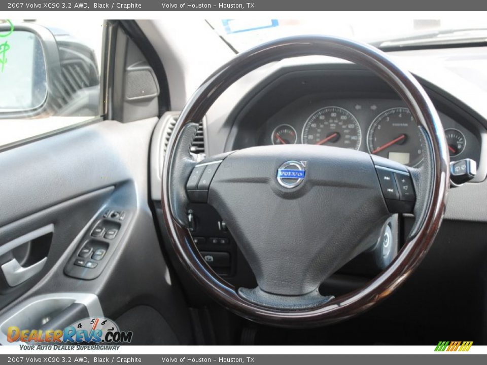 2007 Volvo XC90 3.2 AWD Black / Graphite Photo #30