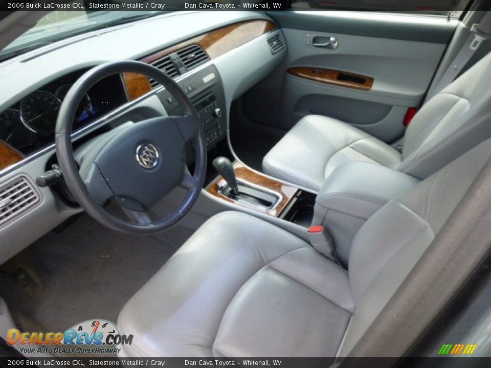 2006 Buick LaCrosse CXL Slatestone Metallic / Gray Photo #12